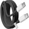 KP TECHNOLOGY Fast Charger Cable For iPhone 16e / 16/16 Plus / 16 Pro / 16 Pro Max/iPhone 15/15 Plus / 15 Pro / 15 Pro max, 60W Charging Cable (BLACK, 2M)