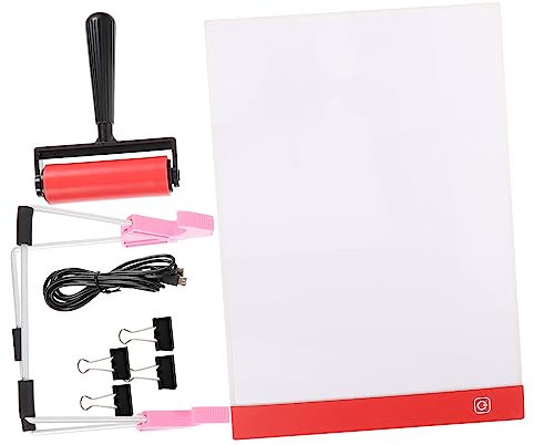 jojofuny Kit de Dessin Diamant avec Tablette Lumineuse LED Outils et Accessoires pour Artisanat pour Broderie Diamant à Domicile