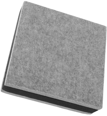 Hemobllo Tapis Isolation Phonique Feutre de Graphite pour Caisson de Basses Coussinets Amortisseurs Légers pour Isolation Vibration et Bouclier Thermique Automobile Compatible Subwoofers