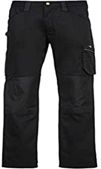 Utility Diadora PANT ROCK PERFORMANCE, 702.160303-S-80013, Pantaloni, Uomo, S, Nero (80013 Nero)