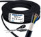 EBROM Erdkabel NYY-J 5x6 mm² - Starkstromkabel - PVC Erdleitung - schwarz - Meterware auf den Meter genau - Auswahl in 1 Meter Schritten, viele Längen - NYY-J 5x6 mm2 - Ihre Länge: 13 Meter