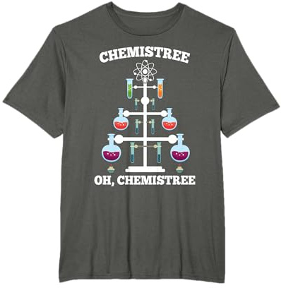 Chemie Shirt - Lustiges Chemiker Nerd Weihnachtsbaum T-Shirt T-Shirt