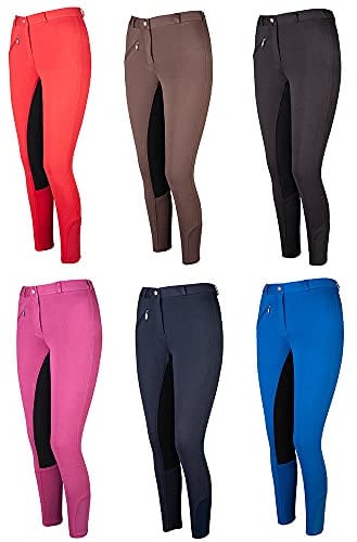 PFIFF 102290 Reithose´Thea´ Kinder Damen Vollbesatz | Blau-Schwarz 170