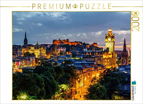 Puzzle · Edinburgh bei Nacht 2000 Teile Puzzle quer | 2000 Teile · Lege-Größe 90 × 67 cm · CALVENDO Puzzle