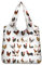 UOIMAG Wiederverwendbare Einkaufstasche Huhn Bauernhof Schultertasche für Schule, Arbeit, Reisen, Party, Geschenk