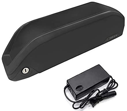 SDTYYP Lithium-Ionen E-Bike Akku 36/48V/52V, Akku mit Ladegerät,18650 Akku,Elektrische Fahrradakkus,Für Elektro Mountainbike/Fahrrad Motor Umbausatz (52V15Ah)