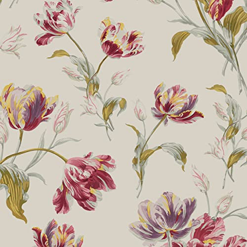 Laura Ashley Gosford Cranberry Tapete