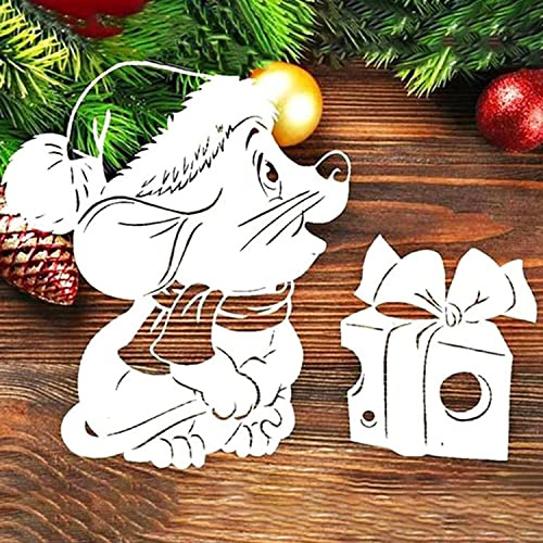 Stanzform zur Kartengestaltung, Cartoonmaus-Stanzformen, Schablonen für DIY-Scrapbooking, Fotoalbum, dekorative Prägepapier-Stanzschablone zur Kartengestaltung, als Vorlage und niedliche Brosche