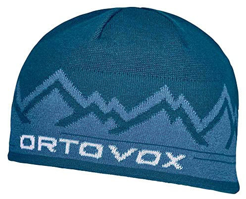 ORTOVOX 68035-55901 Peak Beanie Hat Unisex Adult Petrol Blue Größe Uni