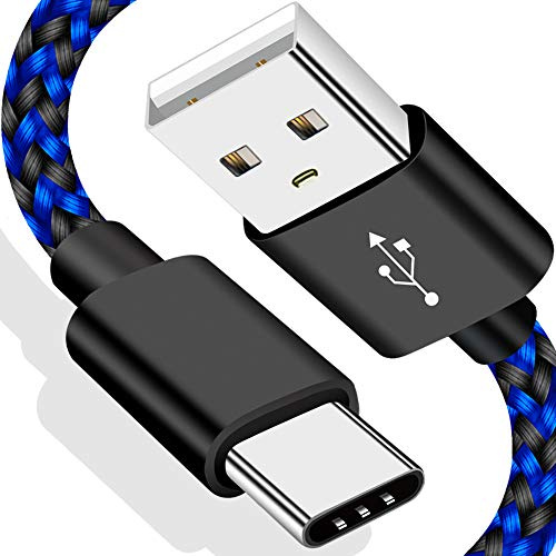 VOTY 10FT USB C Charging Cable for Motorola Moto G Fast/G Power/G Stylus, Moto G8 G7, G7 Play, G7 Plus, G7 Power G6, G6 Plus, X4, Z3, Z2 Play Z Droid Force Charging Cable USB Type C