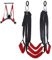 ARIASS Sexschaukel Türschaukel for Paare, Liebesschaukel, Bondage-Set, Türschaukel-Set SM mit extra breiter Polsterung, robust, for die Decke und for Aufhängen an der Tür, Sexspielzeug for Erwachsene