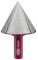 QUEFORET Mèches de Chanfrein Diamant 50mm - Fraise pour Meuler Arrondir Tailler les Trous dans le Carrelage Céramique Porcelaine Marbre Granit, Tige Hexagonale