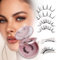 Pestañas Postizas Magneticas 2 Pares Pestañas Magnéticas con Aplicador Aspecto Natural Kit de Pestañas Magnéticas no Necesita Pegamento Magnetic Eyelashes(011+H4)