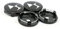 4 pièces Cache Moyeux, pour Citroen DS3 DS6 DS7 60MM Cache Moyeu Couverture De Roue Capuchon de Moyeu Central Voitures Décoratifs Accessoires