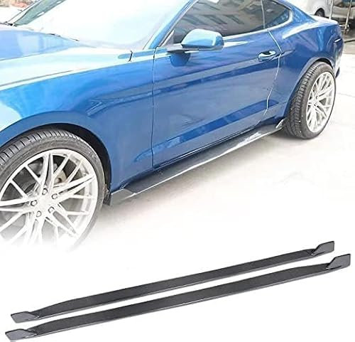 Auto Trittbretter für Ford Mustang GT Coupe Convertible 2015-2019, Anticrash Seitenstufen Willkommen Pedal Auto Seite Rock Dekoration Zubehör
