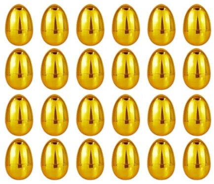 Cestini per Uova di Pasqua con Cerniera per Attività Festive, 24 Pz