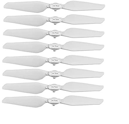 HUVNEXA 8-teilige Propeller RC Quadcopter Faltbarer Propeller, for Xiaomi, for FIMI X8 SE 2020 Kameradrohne Drohnenpropeller(8Pcs White)