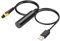 CERRXIAN Analog 3.5mm AUX to Digital Coaxial S/PDIF Audio Cable,3.5mm Female to S/PDIF Coaxial Digital To Analog Sound Conversion Cable With USB Power cord