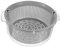 FIXOSHEE Cesta de drenaje giratoria cuenca largo centrifugador de ensalada lavar drenar colador de cocina Tazón de cocina de la quiebre de alimentos lavadora tazones de colador el plastico