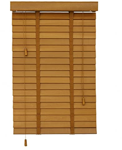 HSIRYAOHD Fensterläden, 50 mm, Massivholz-Fensterrollos, Verdunkelungsrollos, Holzrollos für Fenster und Türen, anpassbar