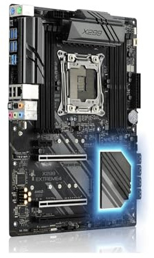 Scheda madre adatta per ASRock X299 Extreme4 Scheda madre intel X299 LGA 2066 DDR4 256GB Ultra M.2 Support i9-9900 i9-10900 i9-7900 i7-7740 cpu