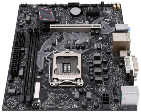 Cuifati Placa Base ATX, LGA1200 Socket DDR4 64GB 2933MHz Placa Base para Juegos con 2 3.0 1 PCIe 3.0 X16 4 USB 2.0 USB Gen1 para Procesadores de 10.a Generación