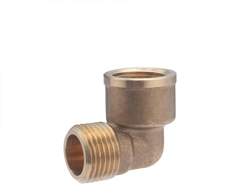 Coude Laiton Mâle Femelle à Visser 15x21 (1/2) NOYON & THIEBAULT