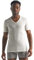 Icebreaker Merinowolle Herren Unterwäsche - Anatomica T-Shirt mit V-Ausschnitt | Merino Shirt | Wandershirt | Merino Shirt | Merino Unterhemd | Merino Tshirt - Snow, L