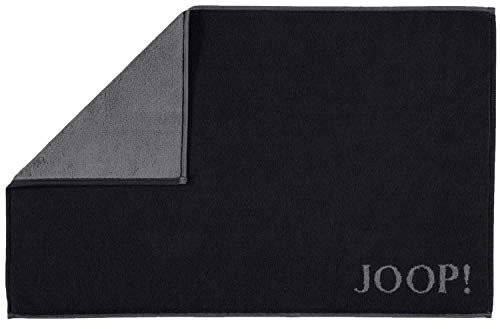 Joop! Badematte Classic Doubleface 1600 Schwarz/Anthrazit - 90 50x80 cm 50x80 cm