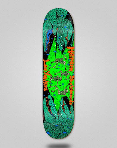 Heroin Monopatin Skateboard Deck Yankou Croc 8.25