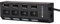 ZEBRONICS - Concentrador USB de 4 Puertos de 150 HB con Interruptor dedicado de Encendido/Apagado, Indicadores LED, Longitud de Cable de 45 cm, Puerto de Entrada de alimentación Opcional, Uso