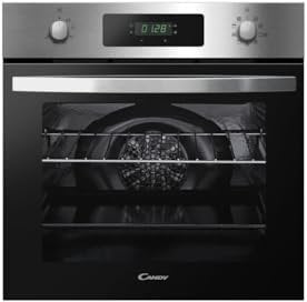 Four pyrolyse - chaleur tournante CANDY FICD X676 - Inox et noir - Classe A