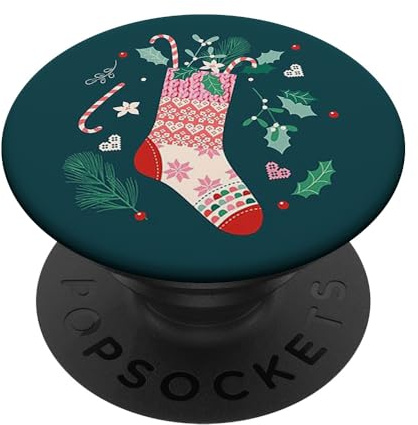 Pop Sockets - Supporto per calze di Natale PopSockets PopGrip Intercambiabile