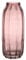 JAKY Global - Jarrón grande de cristal rosa de 32 cm de alto para flores, elegante decoración del hogar, sala de estar, centro de mesa para granja y oficina (rosa, 32 cm)