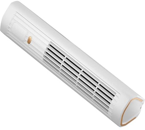 Ventilador de torre para dormitorio, ventilador de torre portátil, ventilador de torre silencioso USB ajustable para escritorio, accesorio de refrigeración de escritorio sin hojas, aire acondicionado