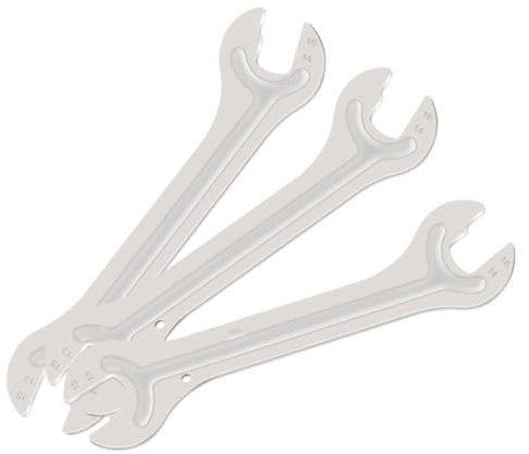HOUSON 3PCS 13/14/15/16mm Cone Bicycle Hub Wrench Repair Tool