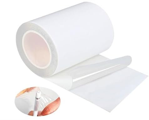 Durdiiy Tent Repair Tape Transparent Waterproof Professional TPU Tape Self Adhesive Resistant Puncture Tear Canvas Repair Patch Kit for Tent Awning Canvas Gazebo Vinyl Airbed Boat Covers
