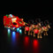 LocoLee Licht Set Kompatibel mit Lego 40499 Schlitten des Weihnachtsmanns, Nur Lichter Set - Kein Modell, Licht Beleuchtung Set Compatible with Lego Santa's Sleigh 40499