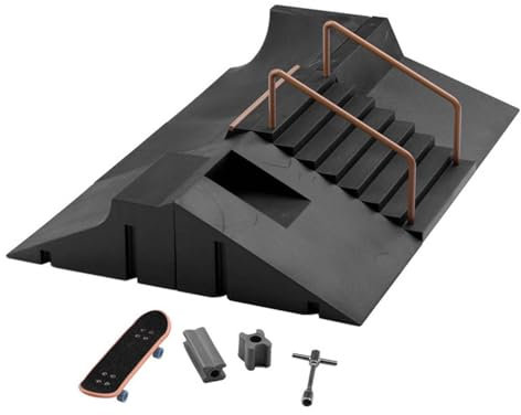 Fingeroard Ramp Toy, 15,2 cm Skateboard-Set, 15,2 cm, ist sehr gut, das hochwertige ABS-Material schadet dem Körper des Kindes nicht, die Oberflächen sind glatt, langlebig und können sein