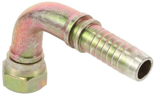 Uonlytech Schlauchverbinder Kupferhülsenbeschläge Leitungsbeschläge Goldenes Eisen