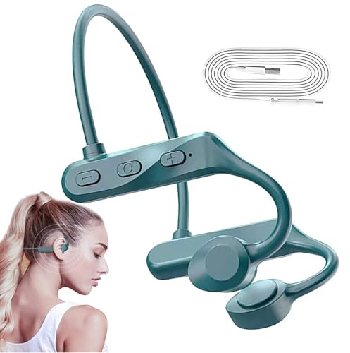 Audiogerät A-Ear - Kabelloser Audio, wasserdichte Ausrüstung | Leichter Knochenlautsprecher, Vibrations-Übertragungstechnologie Mit Geräuschisolierung, die während des Trainings verwendet wird