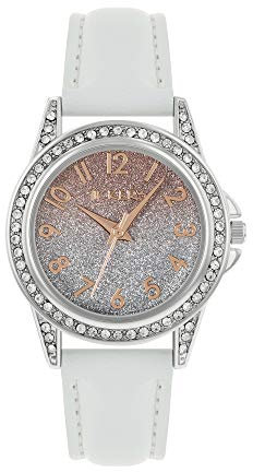 Tikkers Girl's Analog Quartz Watch with Polyurethane Strap TK0190