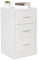 FineBuy Nachtkonsole Boxspringbett FOGGIA mit 3 Schubladen in Holz Modern, B x H x T: 37,5 x 68 x 35 cm, Design Nachtkästchen, Nako - Nachttisch Kommode, Nachtschrank
