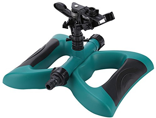 Zerodis Rasensprenger 360°-Drehung für große Gartenfläche