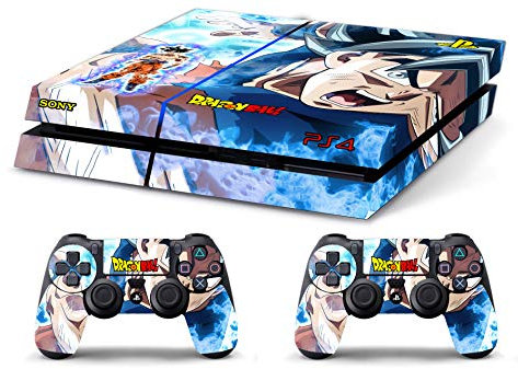 Skin Compatibile per PS4 OLD HD - -Cover Adesivalimited edition (DragonBall Goku Ultra Istinto)