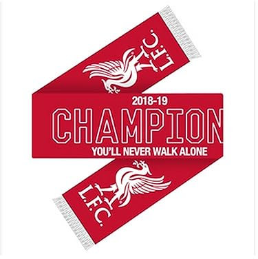Liverpool FC Champions Scarf (One Size) (Red/White)