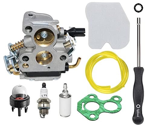 Hippotech Carburador con filtro de aire Filtro de línea de combustible para Husqvarna 235 235E 236 236E 240 240E Motosierra