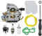 Hippotech Carburateur avec filtre à air Filtre à Carburant pour Husqvarna 235 235E 236 236E 240 240E Tronçonneuse