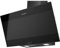 Indesit campana decorativa inclinada 80cm 647m3/h vidrio/negro ihvp83flmk