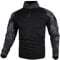 zuoxiangru Uomo Tattico Combattere Maglietta, Ripstop Traspirante Multicam Camicia per Militari A Caccia Airsoft (HM, EU XL=Tag 3XL)